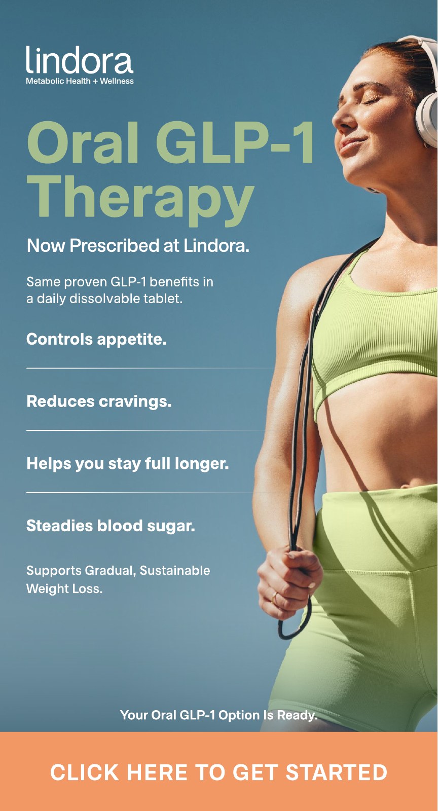Lindora Oral GLP-1 Therapy email design