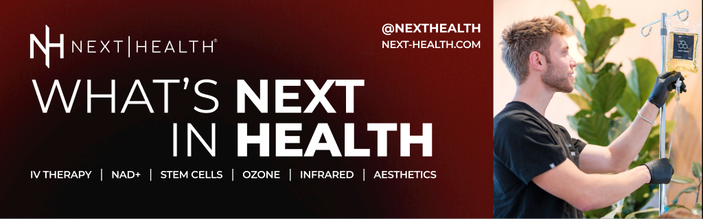 Next Health What's Next in Health billboard