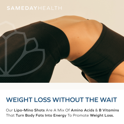 Sameday Health Lipo-Mino wellness shot creative